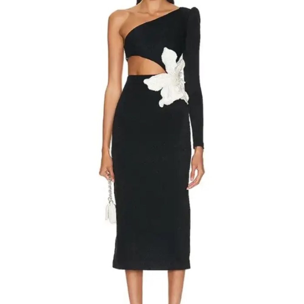 One shoulder bandage dress